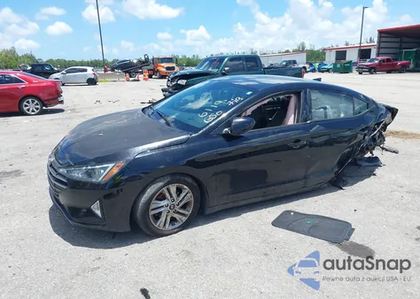 2020 Hyundai Elantra Sel z USA, uszkodzony, nr VIN 5NPD84LF2LH566119